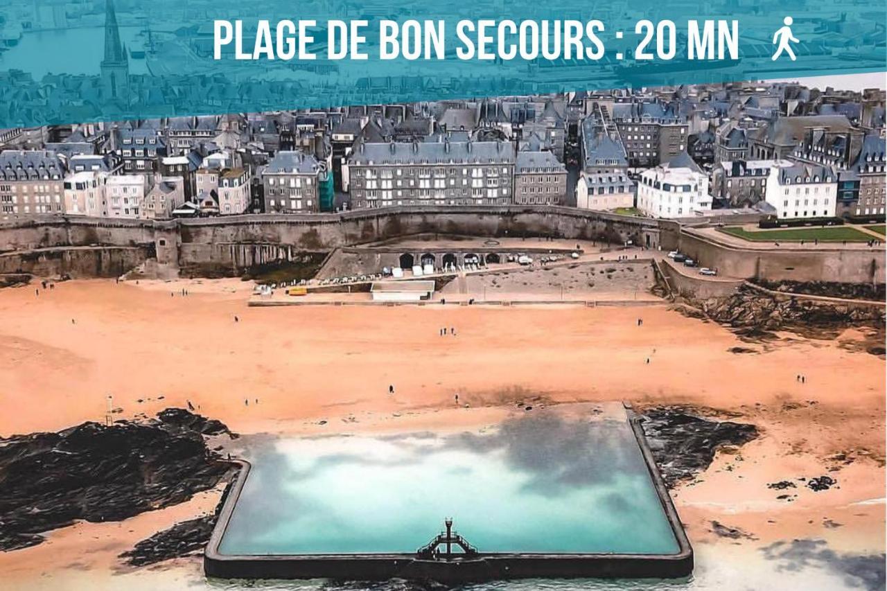 Saint-Malo With Love, Parking, Netflix, Wifi 외부 사진